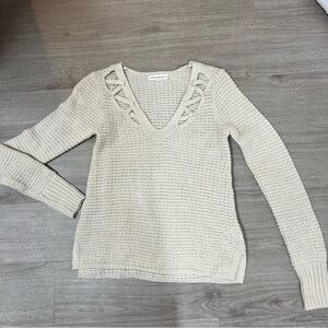 Aeropostale Beige Sweater